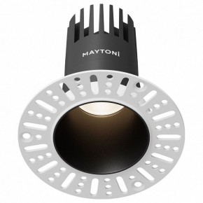 Встраиваемый светильник Maytoni Dip DL120-10W-4K-TRS-B в Снежинске - snezhinsk.ok-mebel.com | фото