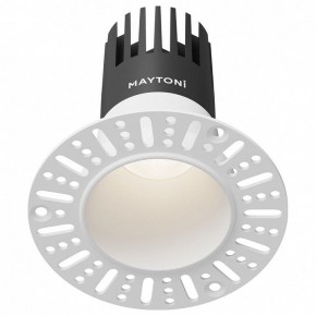 Встраиваемый светильник Maytoni Dip DL120-10W-4K-TRS-W в Снежинске - snezhinsk.ok-mebel.com | фото