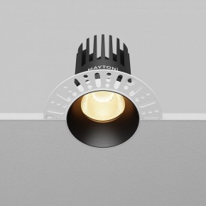 Встраиваемый светильник Maytoni Dip DL121-15W-2.7K-TRS-B в Снежинске - snezhinsk.ok-mebel.com | фото 5