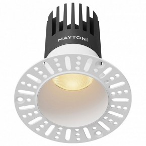 Встраиваемый светильник Maytoni Dip DL122-15W-2.7K-TRS-W в Снежинске - snezhinsk.ok-mebel.com | фото