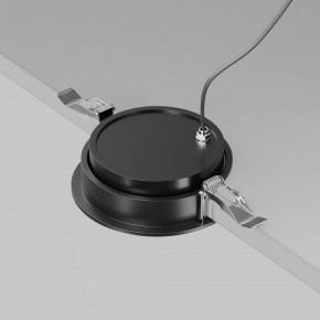 Встраиваемый светильник Maytoni Lens DL105-12W3K-B в Снежинске - snezhinsk.ok-mebel.com | фото 4