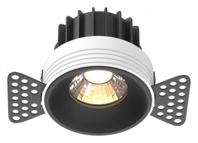 Встраиваемый светильник Maytoni Round DL058-12W3K-TRS-B в Снежинске - snezhinsk.ok-mebel.com | фото 1