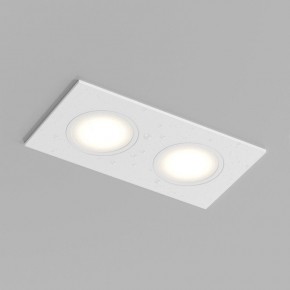 Встраиваемый влагозащищенный светильник PORT, 2?15 Вт макс., LED, GU5.3, IP65, корпус из полимера, цвет белый в Снежинске - snezhinsk.ok-mebel.com | фото 3