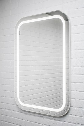 Зеркало Elis 100 white с подсветкой Sansa (SEe1045Z) в Снежинске - snezhinsk.ok-mebel.com | фото 3