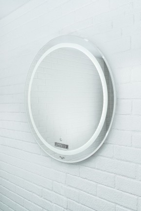 Зеркало Gia 75 white с подсветкой Sansa (SGa1044Z) в Снежинске - snezhinsk.ok-mebel.com | фото 2
