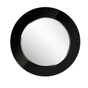 Зеркало круглое черный (РМ/02) в Снежинске - snezhinsk.ok-mebel.com | фото 1